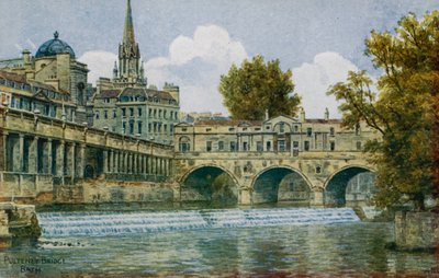 Pulteney Bridge, Bath von Alfred Robert Quinton